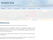 Tablet Screenshot of daniela-ilea.ch